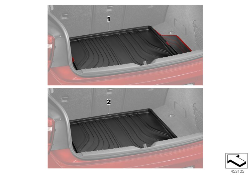 03_0272 Fitted luggage compartment mat