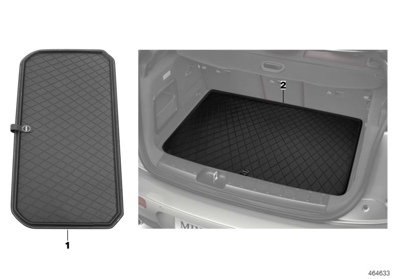 03_1494 Fitted luggage compartment mat