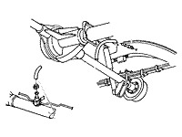  3DRQ REAR AXLE; AMERICAN AXLE 292 MM SINGLE REAR WHEEL; DIFFERENTIAL AND DRIVE LINE