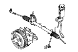 Шасси.Рулевой механизм, шланги и насос