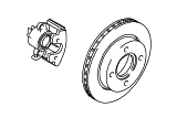 Brakes - Brake Pipes - Wheels.Front Brake Discs And Calipers