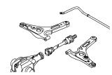 Front Axle Less Brakes.Front Axle/Suspension/Drive Shafts