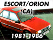 Escort CA 1981-1986