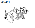 TRANSAXLE GASKET KIT-AUTO