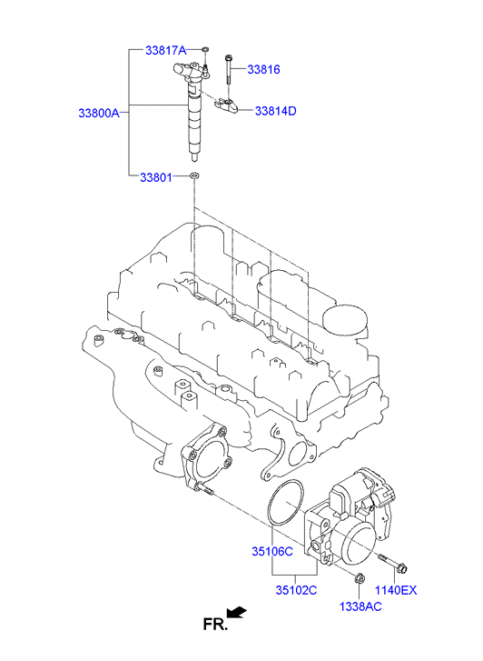 > nouveau kit de pompe à eau 25100-2a300 Pour Hyundai I40 IX35 1.7 CRDI DT 2010
