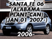 SANTA FE 06 (ALABAMA PLANT-CAN): JAN.01.2007- (2006-)