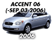 ACCENT 06: -SEP.03.2006 (2006-2006)