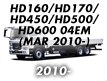HD160/HD170/HD450/HD500/HD600 04EM (2010-)