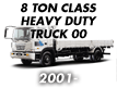 8 TON CLASS HEAVY DUTY TRUCK 00 (2001-)