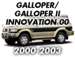 GALLOPER/GALLOPER II/INNOVATION 00 (2000-2003)