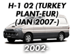 H-1 02 (TURKEY PLANT-EUR): JAN.2007- (2002-2007)