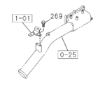 0-35 - ENGINE CONTROL VALVE AND LEVER
