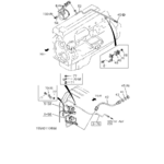 1-55A - EXHAUST BRAKE VALVE AND CONTROL CYLINDER