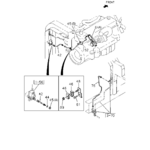 1-55 - EXHAUST BRAKE VALVE AND CONTROL CYLINDER