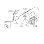 0-35A - ENGINE CONTROL VALVE AND LEVER
