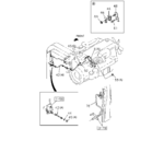 1-55A - EXHAUST BRAKE VALVE AND CONTROL CYLINDER