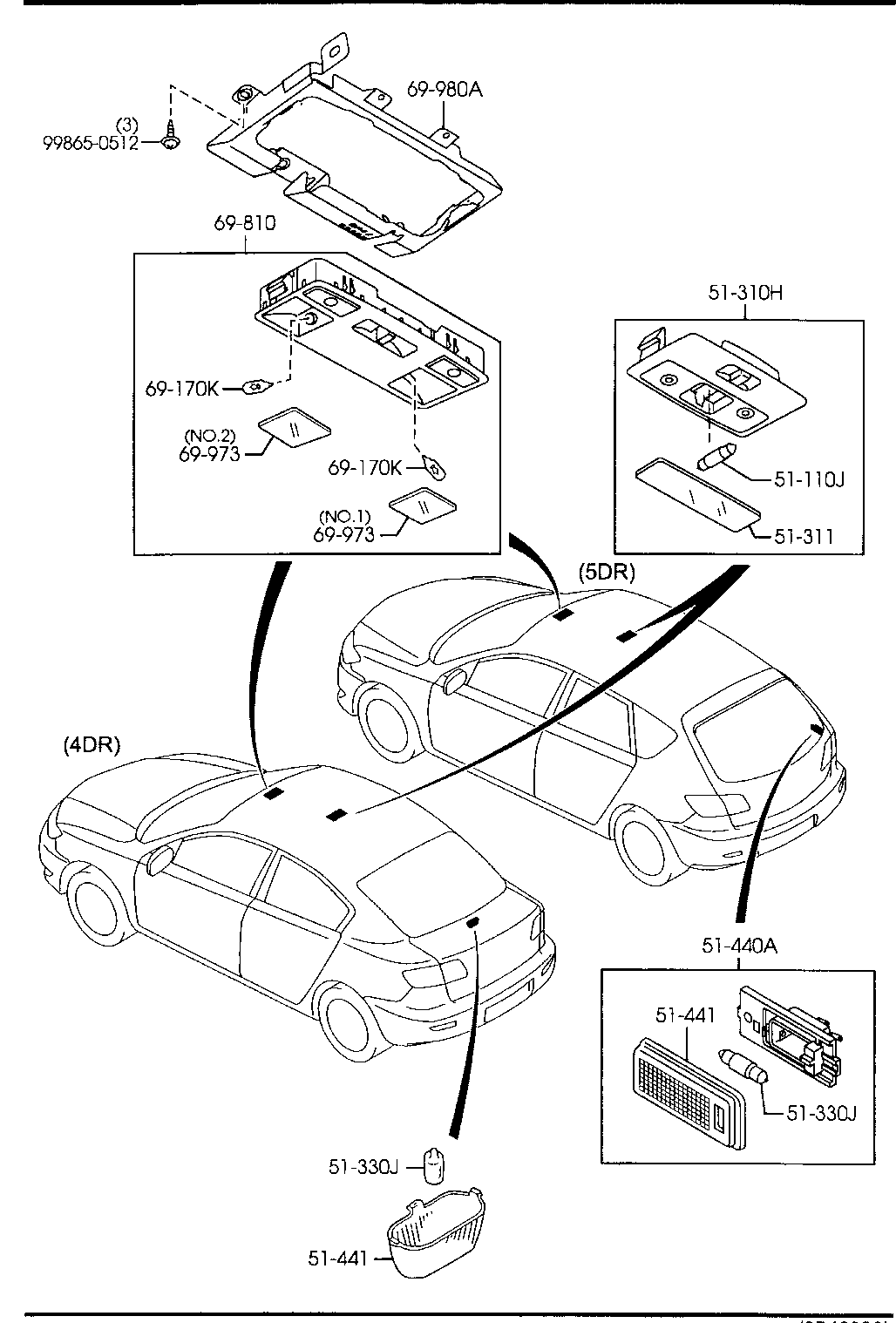 2007 mazda 3 parts