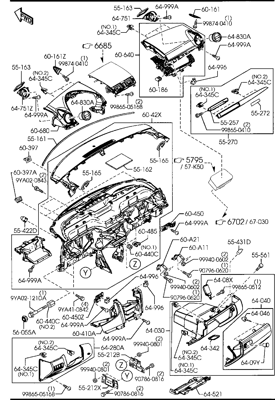 2007 mazda 3 parts