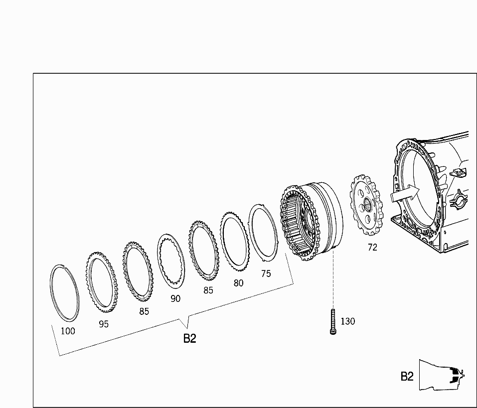 Car-North America, Maj. Assy GA - Automatic transmission, 722.649