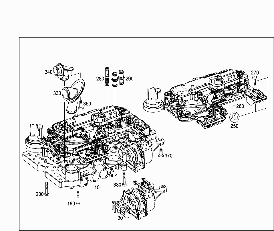 Car-Europe, 207.304 , Maj. Assy GA - Automatic transmission  