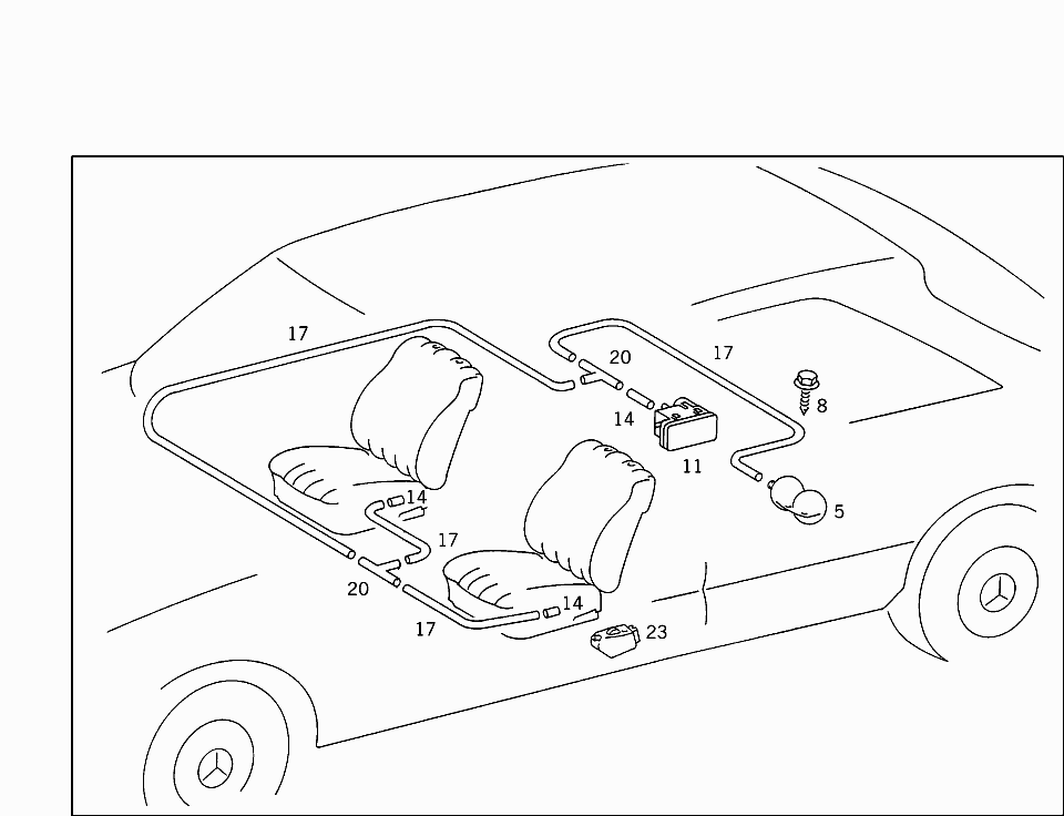 Схема компрессора w210