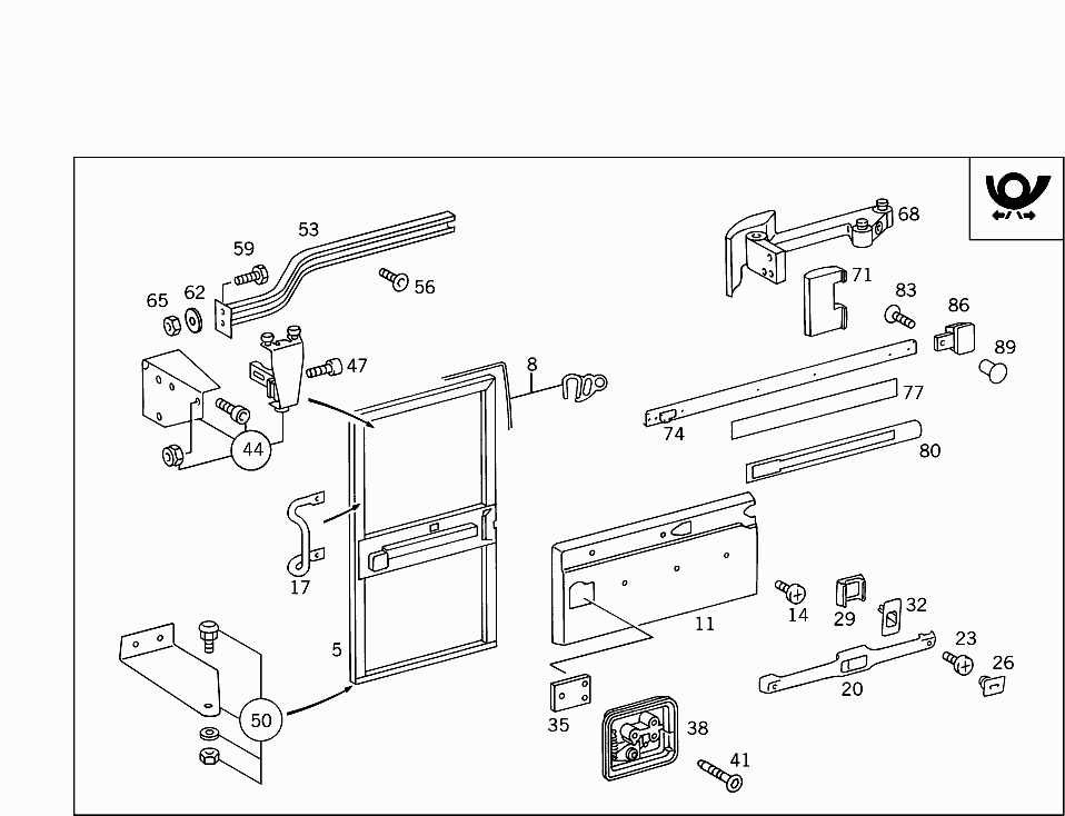 Van Japan 903 322 84 Trunks And Cases 936 Sliding Door