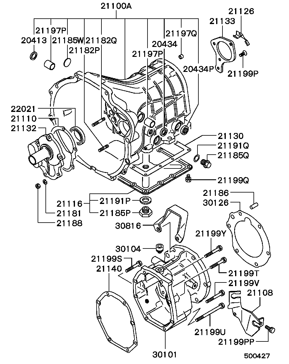 Delica l300 manual gearbox