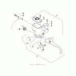 HYDRAULIC HAND BRAKE ASSEMBLY