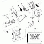 FUEL PUMP AND FILTER EARLY PRODUCTION