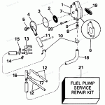 FUEL PUMP AND FILTER