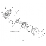 ENGINE, STATOR and FLYWHEEL - R14WH76AA