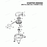 STARTER REWIND (89B THRU 92B)