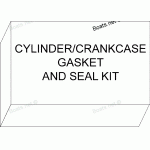CYLINDER & CRANKCASE GASKET & SEAL KIT