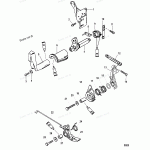 THROTTLE AND SHIFT LINKAGE(SIDE SHIFT)