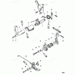 THROTTLE AND SHIFT LINKAGE(SIDE SHIFT)
