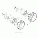 WHEEL AND TIRE ASSEMBLY