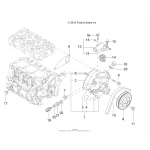 ENGINE, WATER COOLING SYSTEM - R14TH90DG