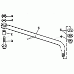 STEERING LINK KIT-MANUAL TILT