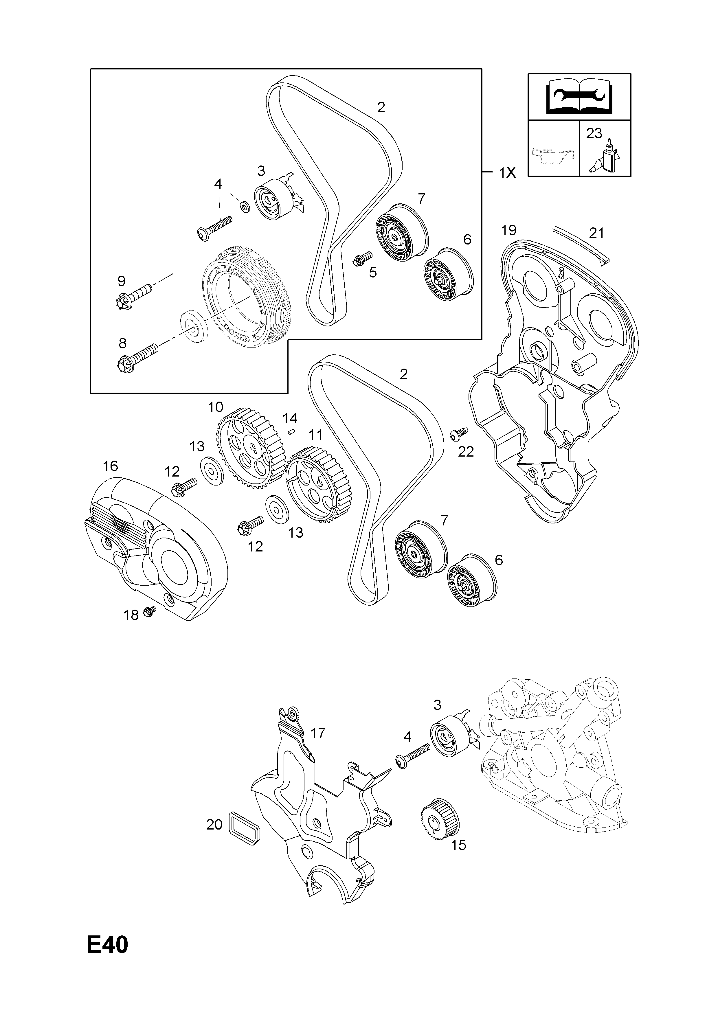 z18xe timing belt