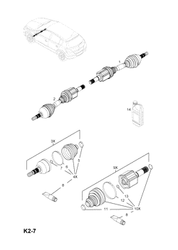 9.FRONT AXLE DRIVE SHAFT