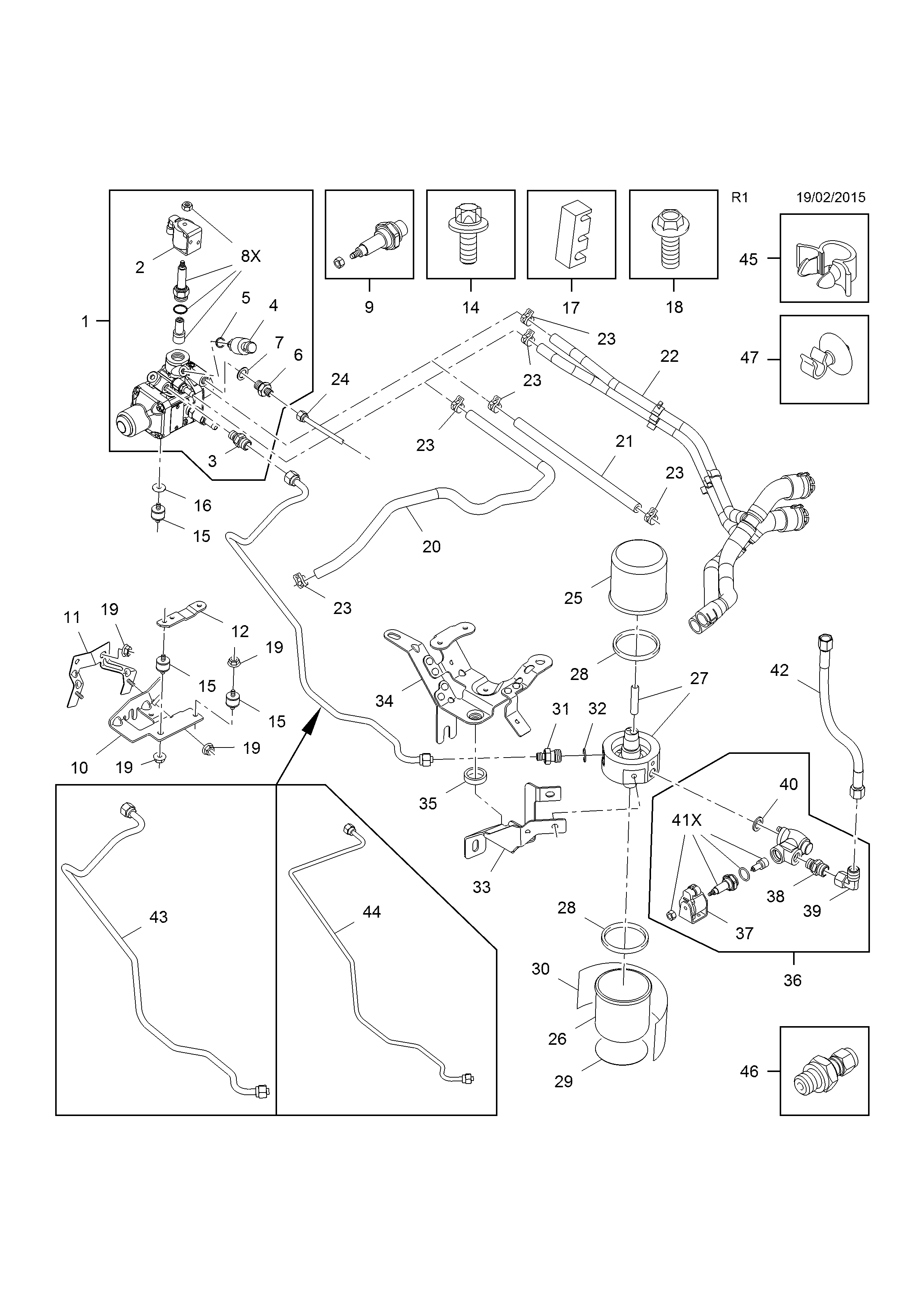 Opel ZAFIRA-B ( 2005 - ), R SPECIAL OPTIONS / DUAL FUEL, 1 DUAL  