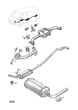 21.EXHAUST PIPE,SILENCER AND CATALYTIC CONVERTER (CONTD.)