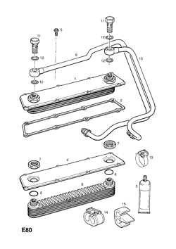 48.OIL COOLER PIPES AND HOSES