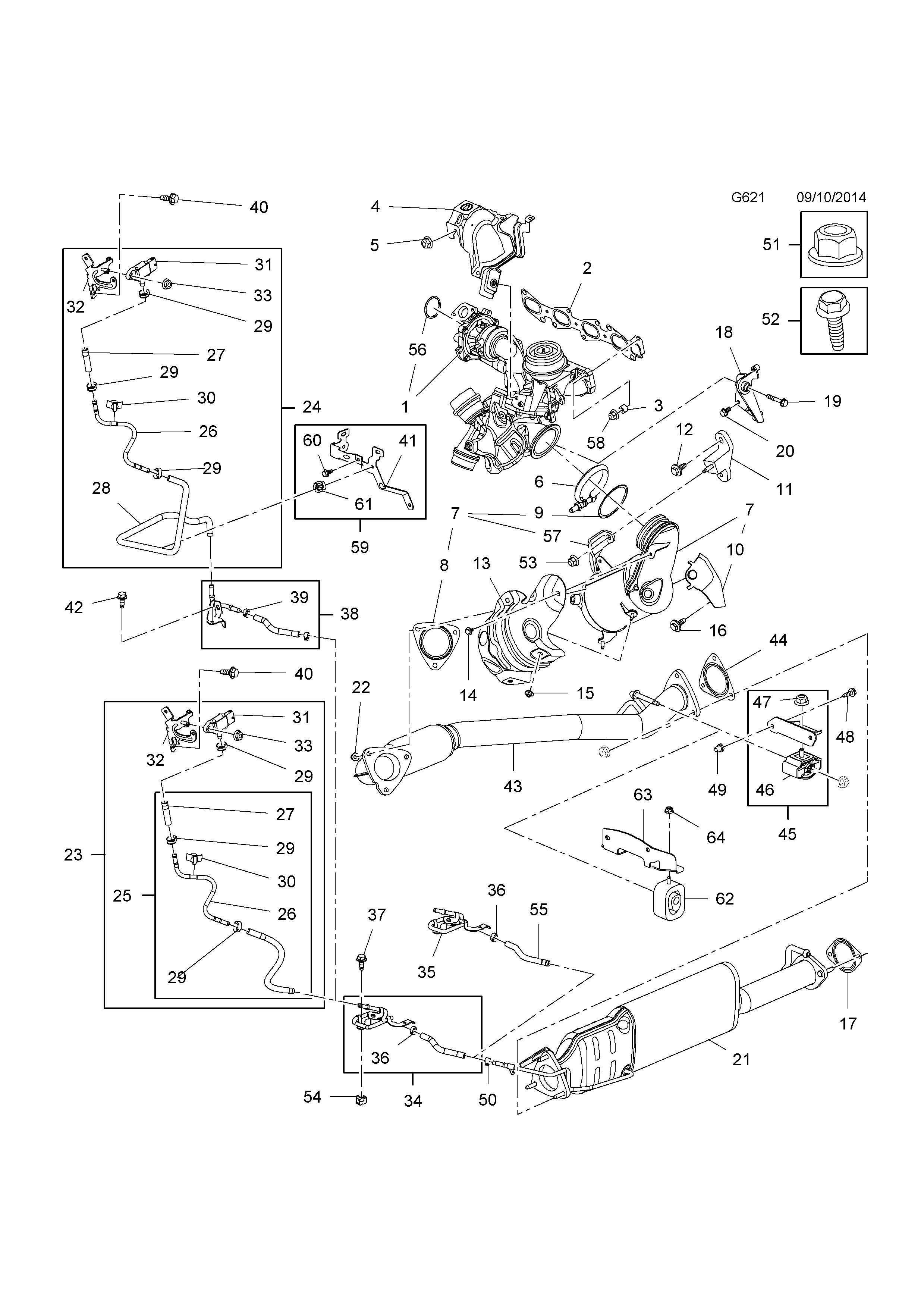 Recambio de maneta exterior delantera derecha para opel insignia berlina  2.0 cdti cat referencia OEM IAM