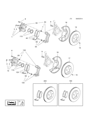 40.FRONT BRAKE DISC AND SHIELD