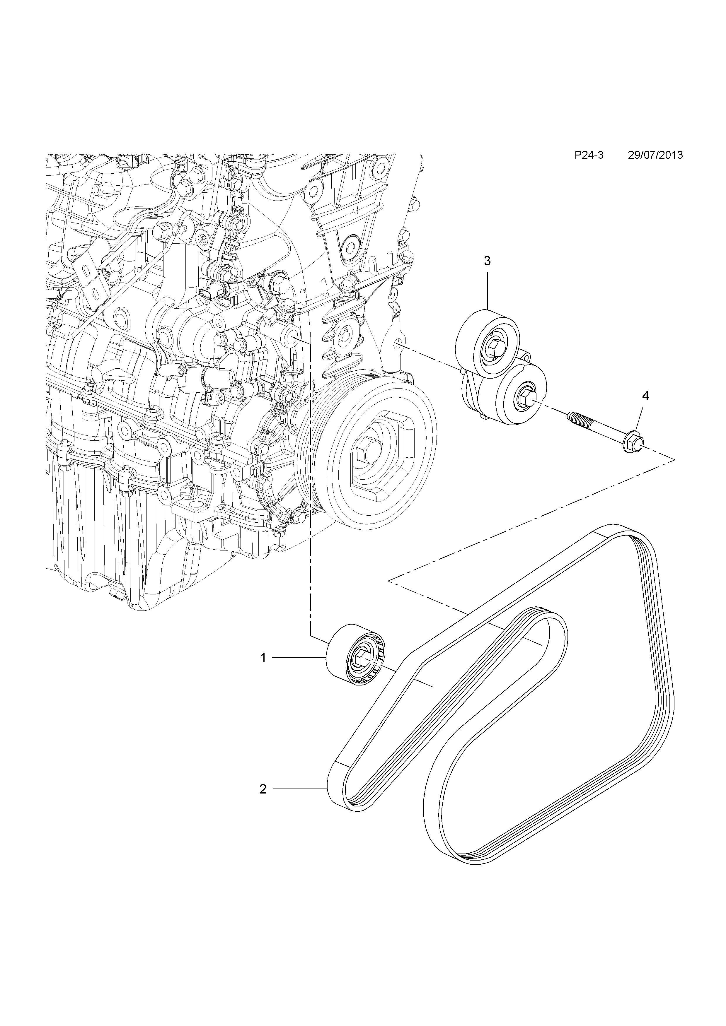 alternator belt insignia