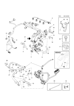 26.ENGINE AND FUEL INJECTION WIRING HARNESS FITTINGS