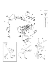 38.ENGINE AND FUEL INJECTION WIRING HARNESS FITTINGS