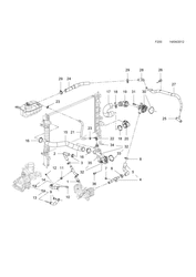 38.PLEASE REFER TO GROUP E (FRONT COVER,OIL PUMP AND WATER PUMP) (A14NET(LUJ)  PETROL ENGINE)