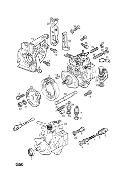 158.FUEL INJECTION PUMP